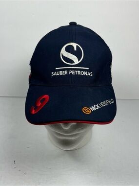 Nick Heidfeld #9 Sauber Petronas F1 Team Formula One 1 Vintage Hat Cap